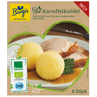 Kartoffelknödel halb und halb