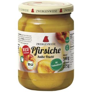 Pfirsiche, halbe Frucht