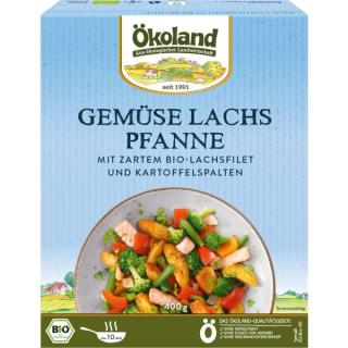 Gemüse-Lachs-Pfanne