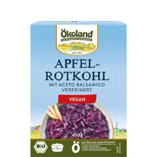 Apfel-Rotkohl