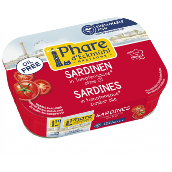 Sardinen in Tomatensauce mitOliv.öl 135 g