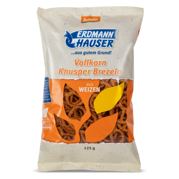 Knusperbrezel m. Salz, Vollk.