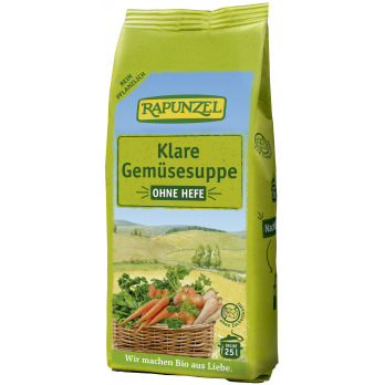 Klare Suppe ohne Hefe