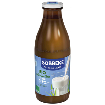 Wiesenmilch 3,7% - Flasche