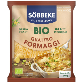 Reibekäse Quattro formaggi