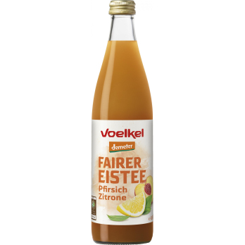 Eistee Pfirsich Zitrone