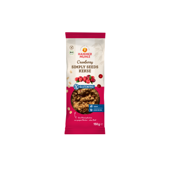 Simply Seeds Kekse Cranberry