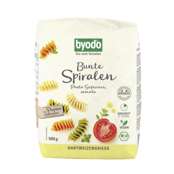 Spiralen semola, bunt