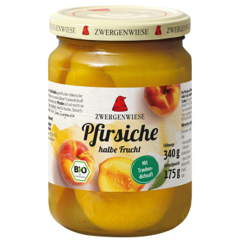 Pfirsiche, halbe Frucht