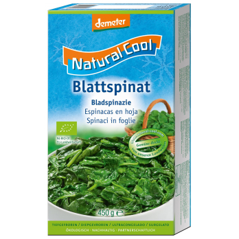 Blattspinat portioniert