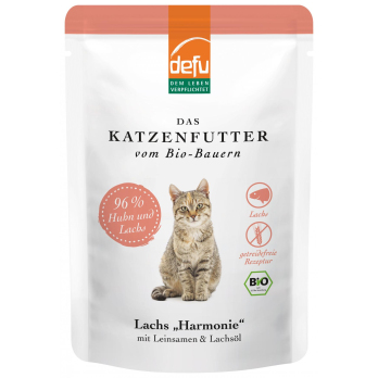 Nassfutter Katze Lachs