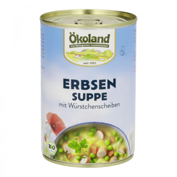 Bio-Erbsensuppe