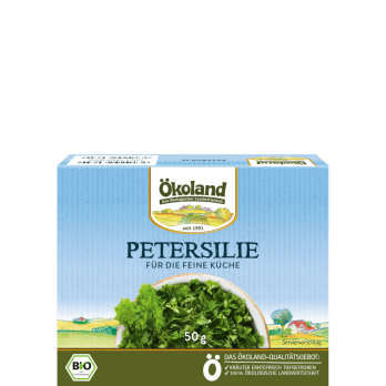 Petersilie, fein gehackt