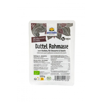 Dattel Rohmasse 500 g