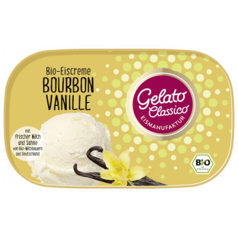 Eiscreme Bourbon Vanille