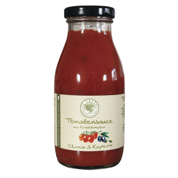 Tomatensauce Oliven+Karpern