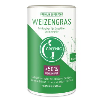 Weizengras Pulver