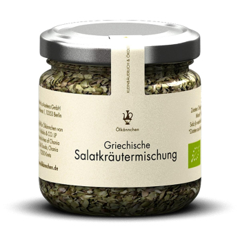 ÖK Gr. Salatkräutermischung von Kreta 30g Glas