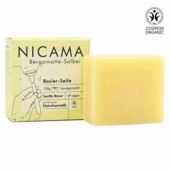 Nicama Rasierseife Bergamotte Salbei