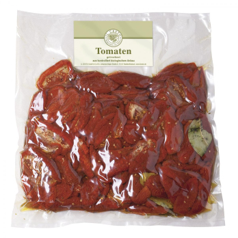 Getrocknete Tomaten, Theke