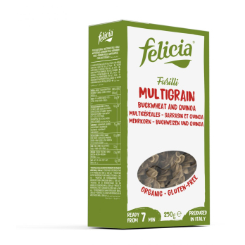 Fusilli Mehrkorn Mais, Reis, Buchweizen & Quinoa 2