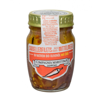 Sardellenfilets Chili