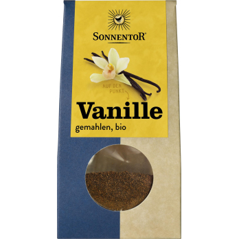 Vanillepulver, gemahlen, Tüte