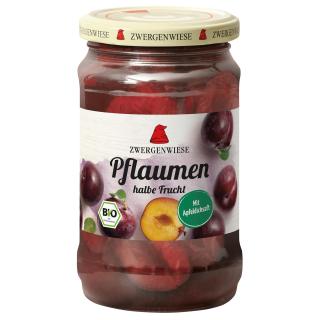 Pflaumen, halbe Frucht