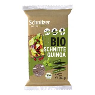 Black Quinoa Schnitten gf