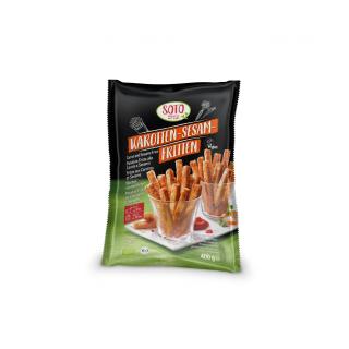 Karotten-Sesam-Fritten