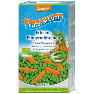 Erbsen und Fingermöhrchen