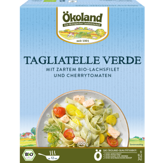 Tagliatelle Verde mit Lachs