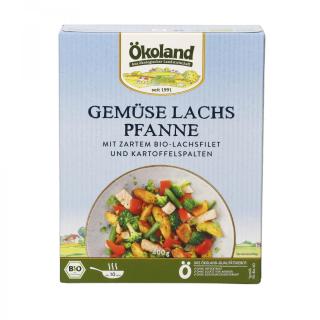Gemüse-Lachs-Pfanne