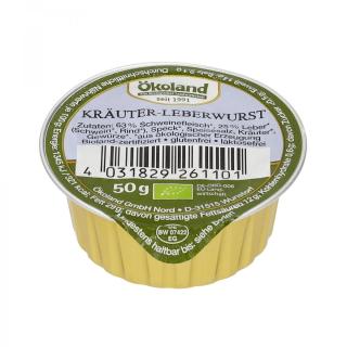 Feine Kräuterleberwurst, Dose