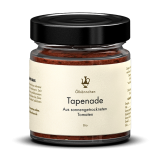 ÖK Tapenade aus sonnengetrockneten Tomaten, mit Ol