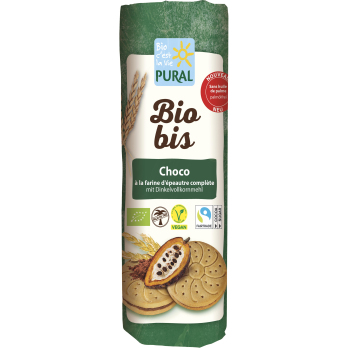 Biobis Dinkel Doppelkeks mit Kakaocreme palmölfrei