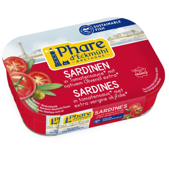 Sardinen in Tomatensauce mitOliv.öl 135 g