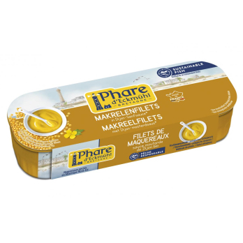 Makrelenfilets mit Dijonsenf