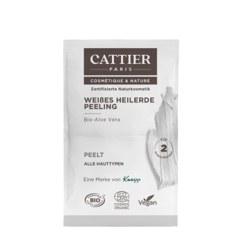 Weißes Heilerde Peeling