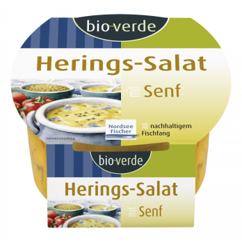 Herings-Salat Senf-Marinade