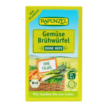 Gemüse-Brühwürfel ohne Hefe