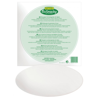 Vliespapier für Sprossengarten bioSnacky