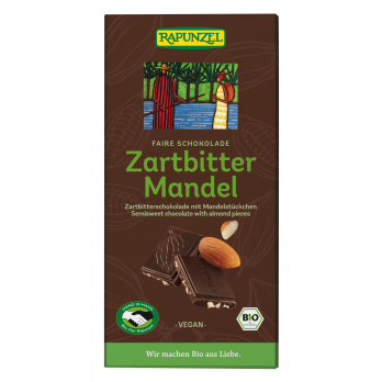 Zartbitter Schokolade mit Mandelstückchen 55% HIH