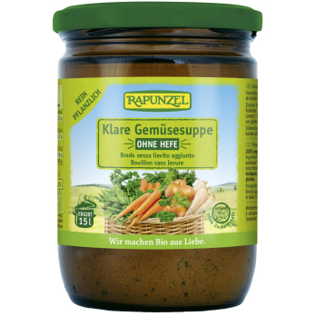 Klare Suppe ohne Hefe