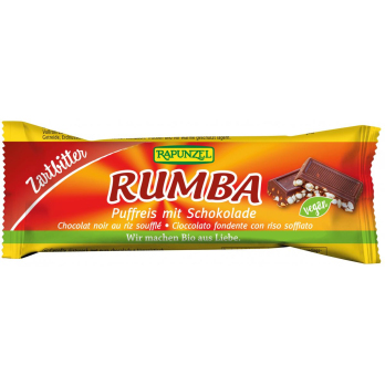 Rumba Puffreisriegel Zart- bitter