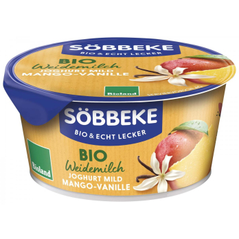 Joghurt Pur Bio Mango-Vanille 3,8%