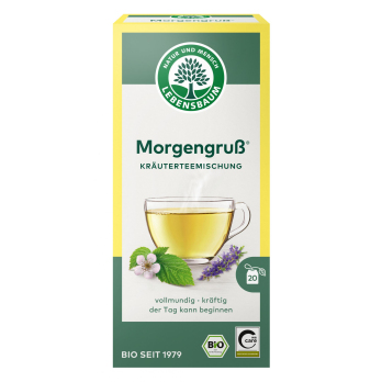 Kräutertee-Morgengruß