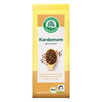 Kardamom, ganz geschält, Tüte