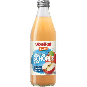 Leichte Apfel Schorle