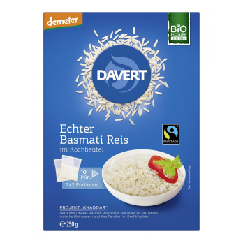 Basmati Reis weiß Kochbeutel